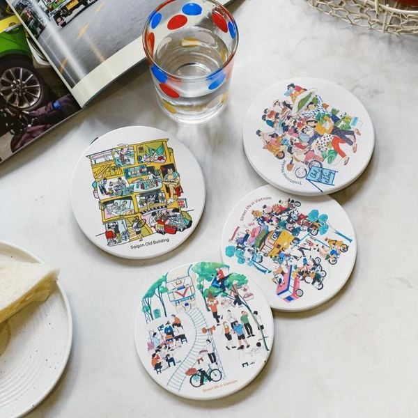  Lót Ly Gốm - Cuộc sống Việt 