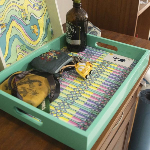  Khay Sơn Mài Cửa Sắt 