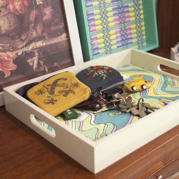  Khay Sơn Mài Ruộng Bậc Thang 