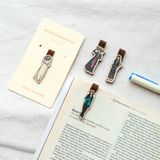  Wooden Bookmark - Trang phục truyền thống 