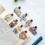  Wooden Bookmark - Loa Phường, Cột Điện 