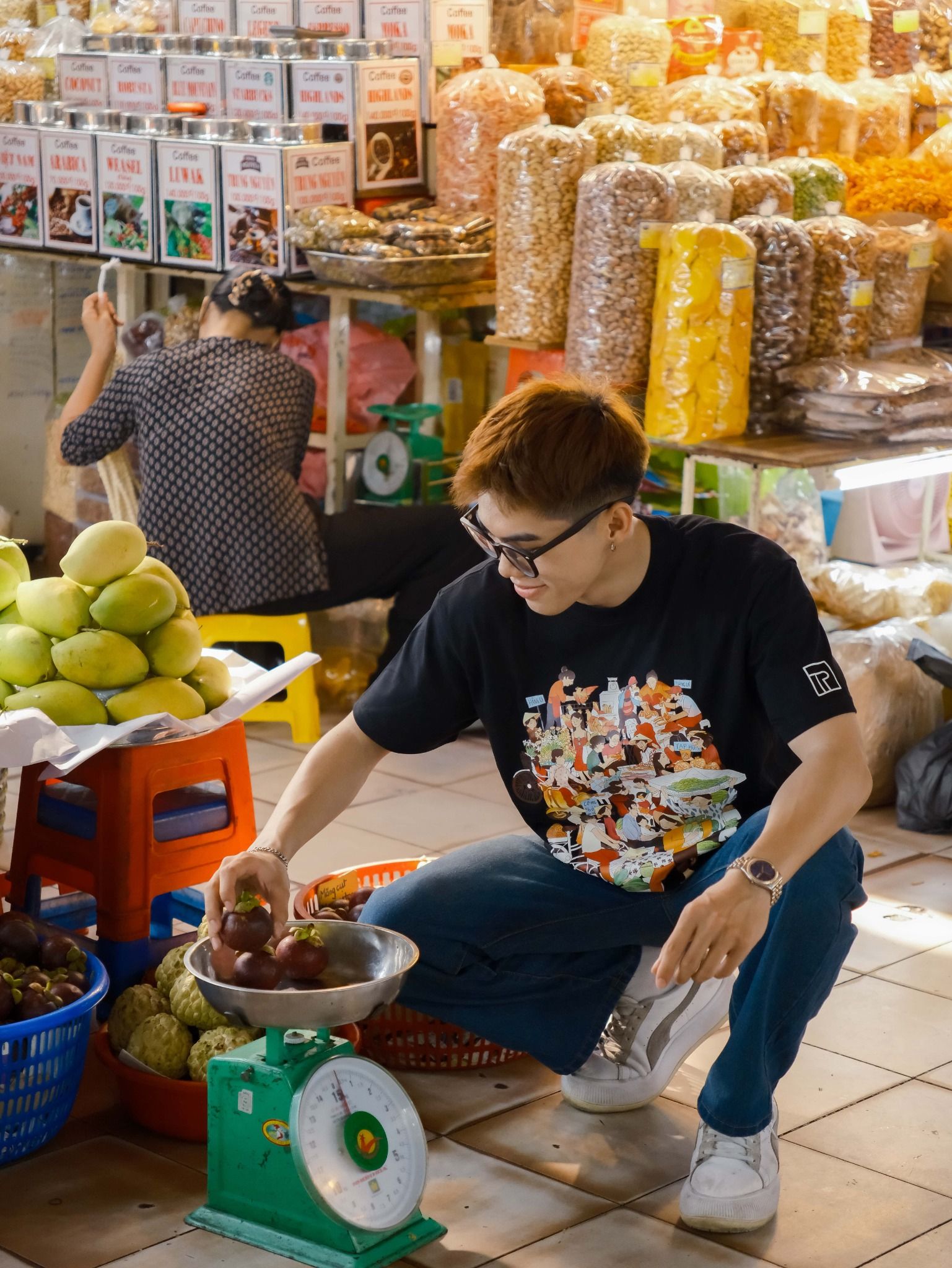  T-shirt Chợ truyền thống 
