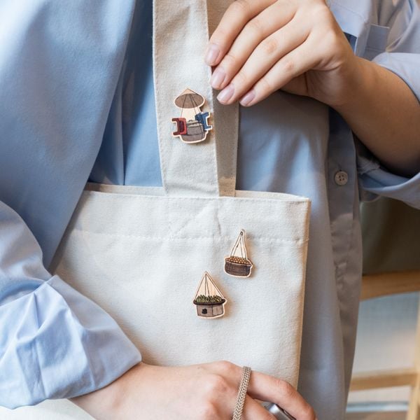  Pin Gỗ - Gánh hàng rong, Gánh cam, Gánh chuối 