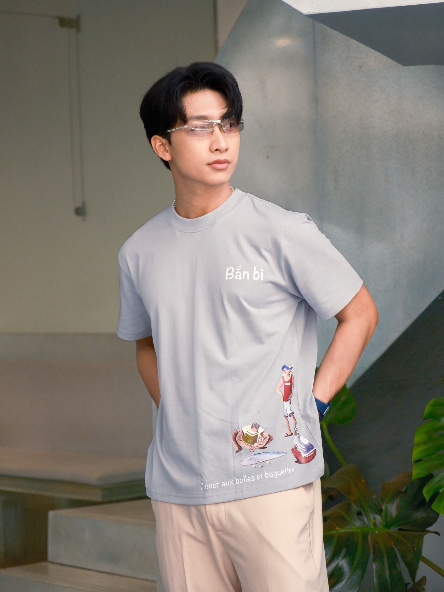  T-shirt Bắn Bi 