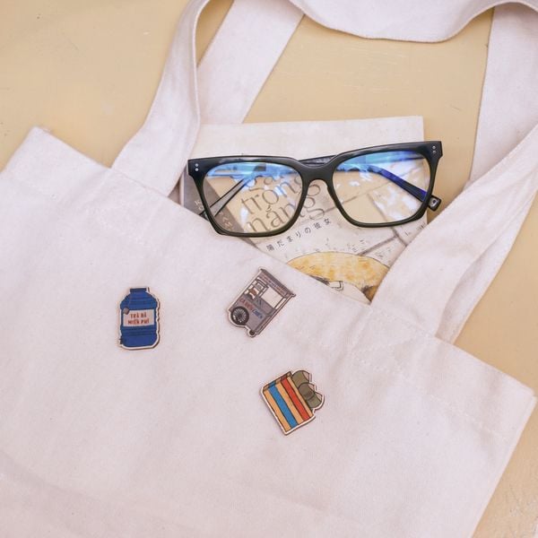  Pin Gỗ - Trà đá, Dừa, Xe viên chiên 