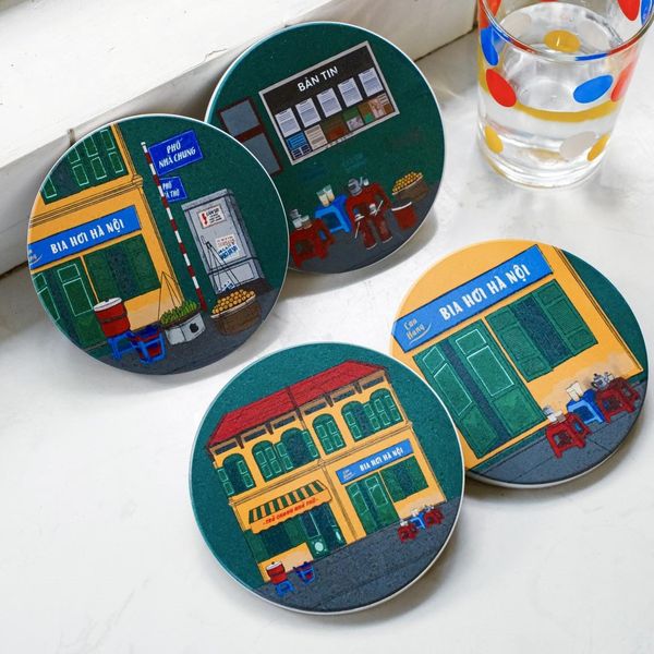  Lót Ly Gốm - Hà Nội 