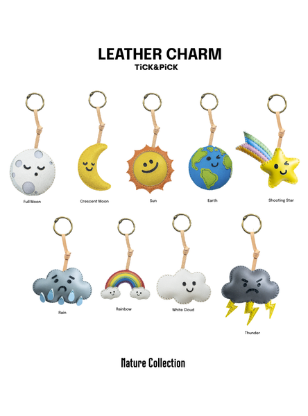  Móc Khóa Da Chủ Đề Thiên Nhiên 