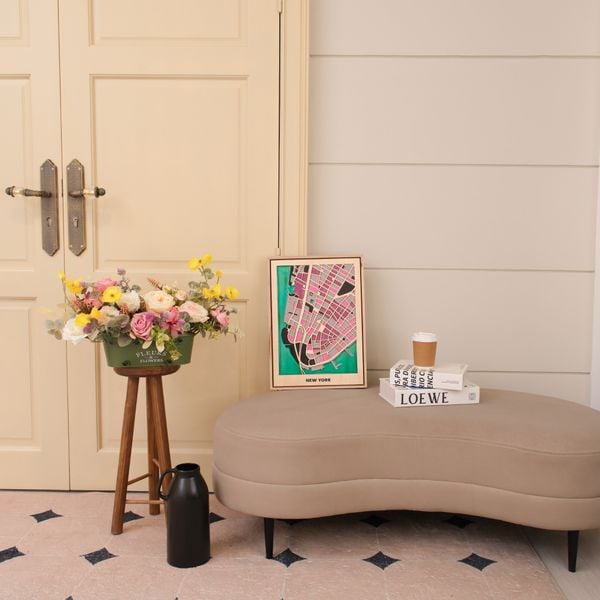  Bản Đồ Tranh Gỗ - Bờ Đông Nước Mỹ 