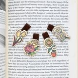  Bookmark Sách Gỗ - Plants & Insects 