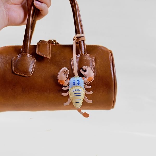  Móc Khóa Da Chủ Đề 12 Cung Hoàng Đạo 