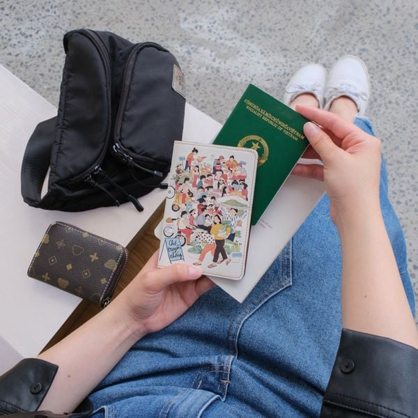  Bao Da Hộ Chiếu Chợ truyền thống 