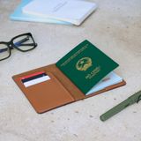  Leather Passport Holder - Cửa sắt 