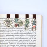  Wooden Bookmark (Set 4) - Plants & Insects 