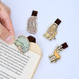  Wooden Bookmark (Set 4) - Animal 