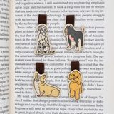  Wooden Bookmark (Set 4) - Pet Series 