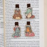  Kẹp Sách Gỗ (Set 4) - Động Vật 