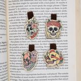  Wooden Bookmark (Set 4) - Fun things 