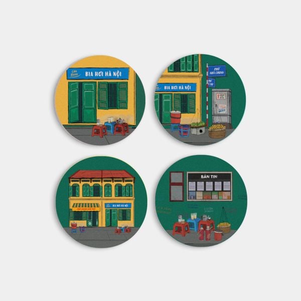  Lót Ly Gốm - Hà Nội 