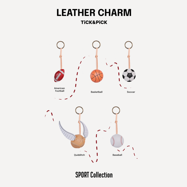  Móc Khóa Da Chủ Đề Thể Thao 