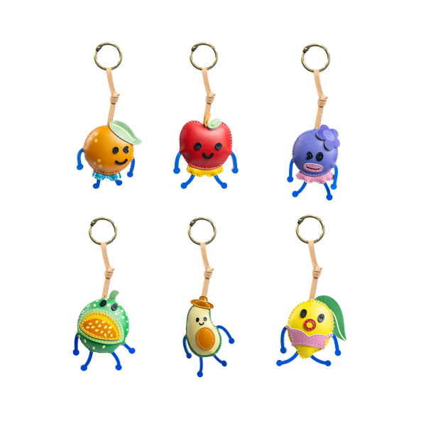  Móc Khóa Da Chủ Đề Trái Cây 