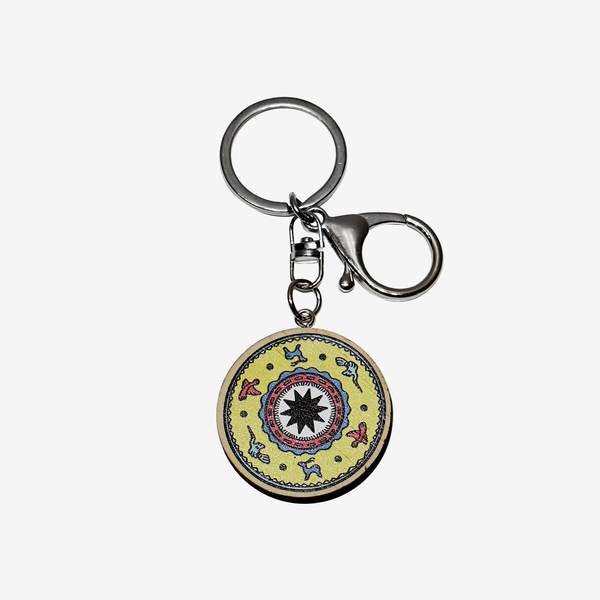  Móc Khóa Gỗ - Trống Đồng Đông Sơn 