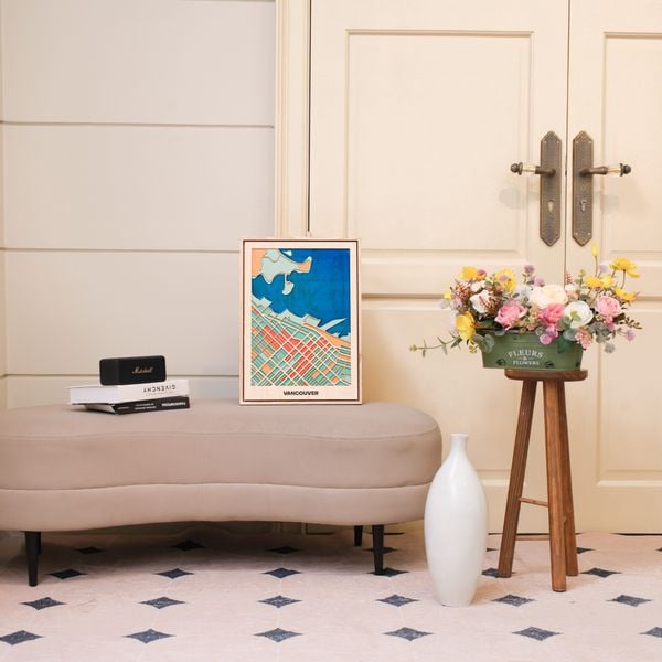  Bản Đồ Tranh Gỗ - Canada, Mexico 