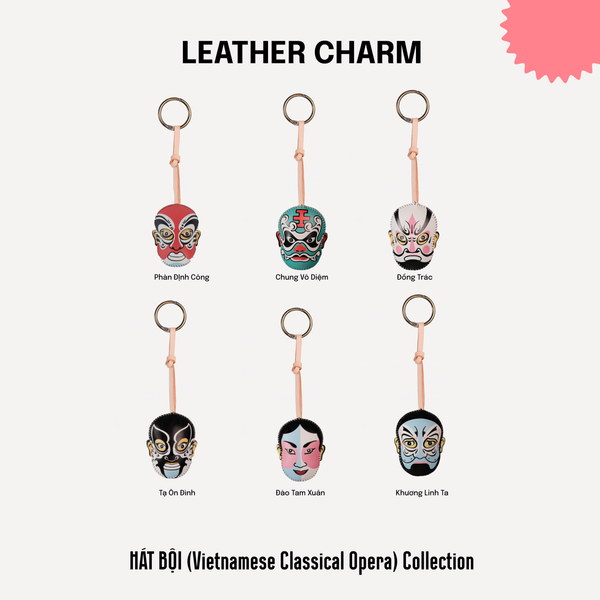  Móc Khóa Da Chủ Đề Hát Bội 