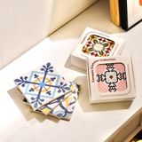  Ceramic Coaster - Indochine tiles 