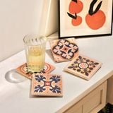  Ceramic Coaster - Indochine tiles 