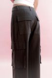  Striped Cargo Trousers 