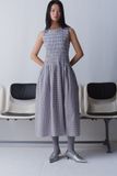  Smocking Midi Dress 