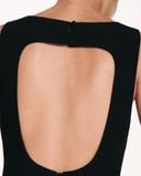  Đầm ngắn - Black Boat Neck Mini Dress - LIBÉ 6840 