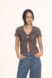  Áo kiểu - Floral O-Ring Top - LIBÉ 6049 
