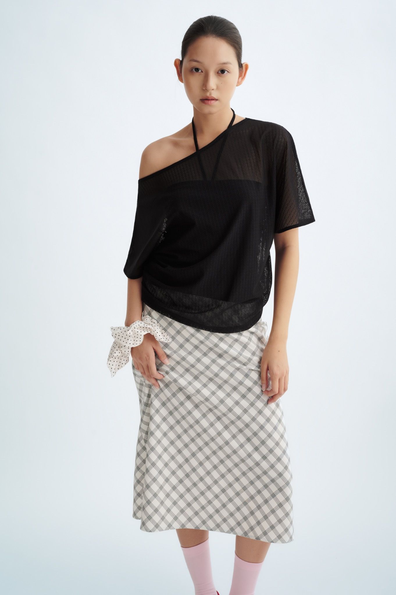  Black Asymmetric Top 