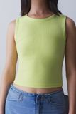  Green Fitted Tank Top 