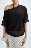  Black Asymmetric Top 
