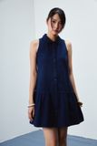 Sleeveless Shirt Dress 