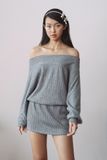  Off Shoulder Mini Dress 