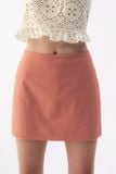  Váy ngắn - Red Gingham Khaki Mini Skirt - LIBÉ 6044 