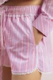  Quần ngắn - Striped Elastic Shorts - LIBÉ 6494 