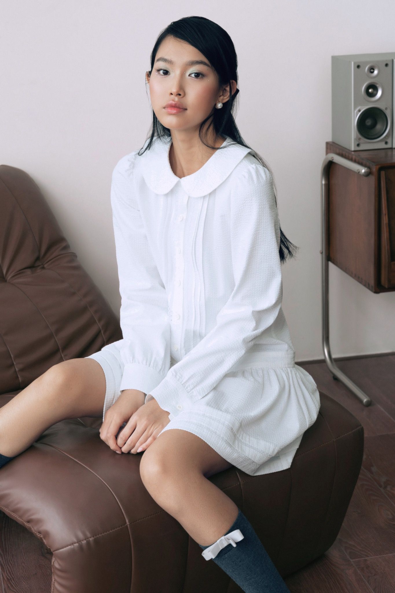  Peter Pan Mini Dress 