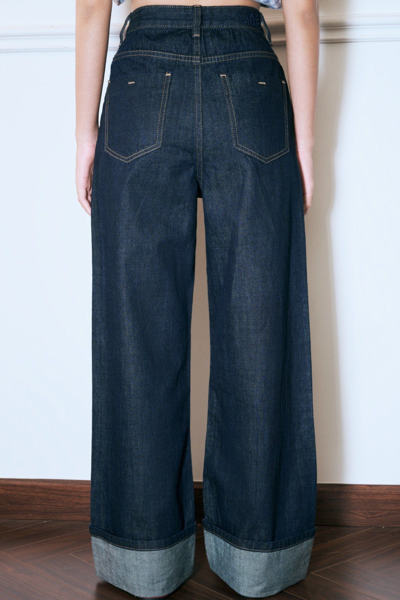  Indigo Straight Leg Jeans 