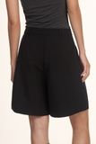  Black Wide Leg Shorts 