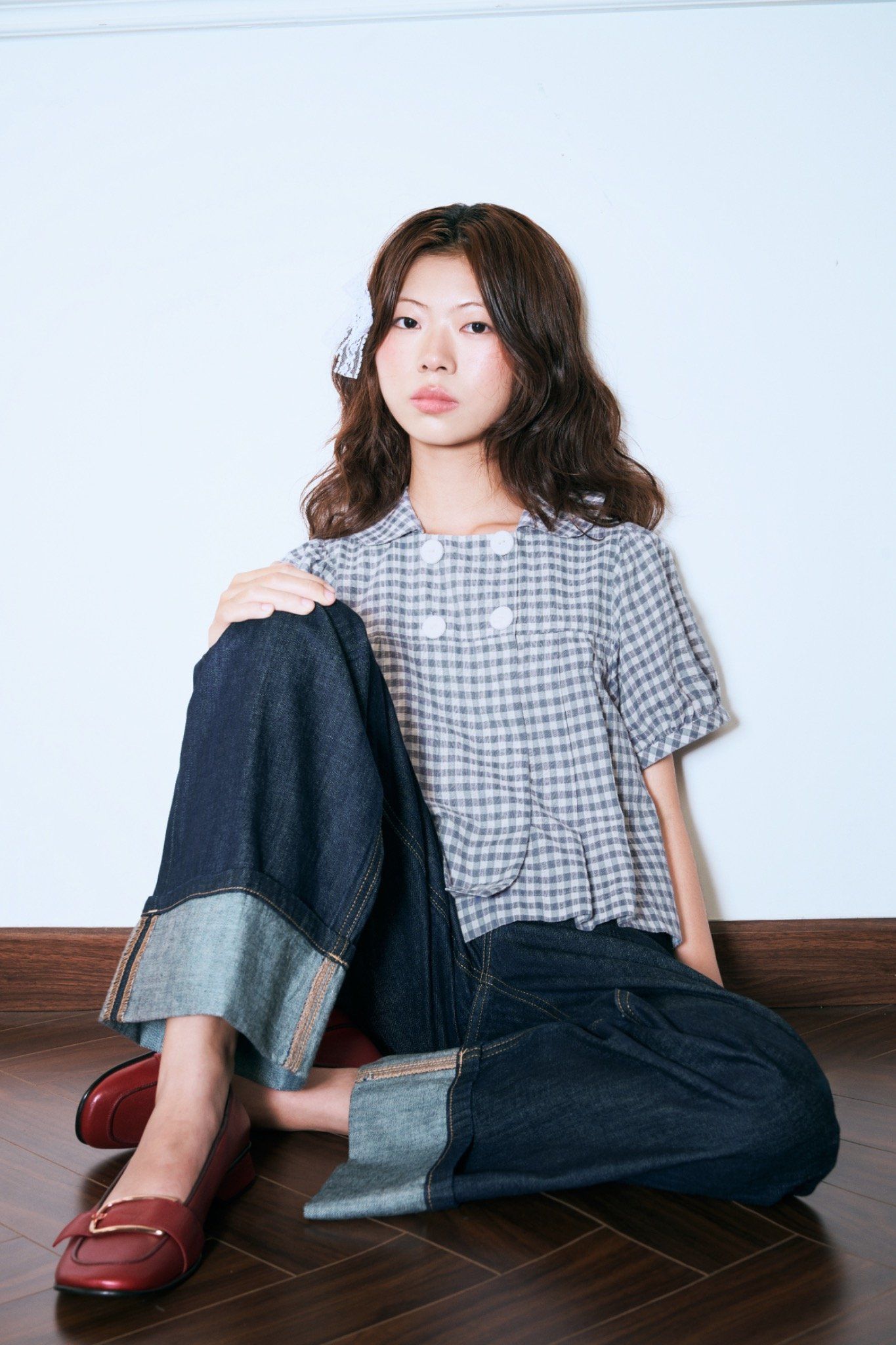  Indigo Straight Leg Jeans 