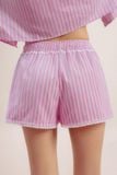  Quần ngắn - Striped Elastic Shorts - LIBÉ 6494 