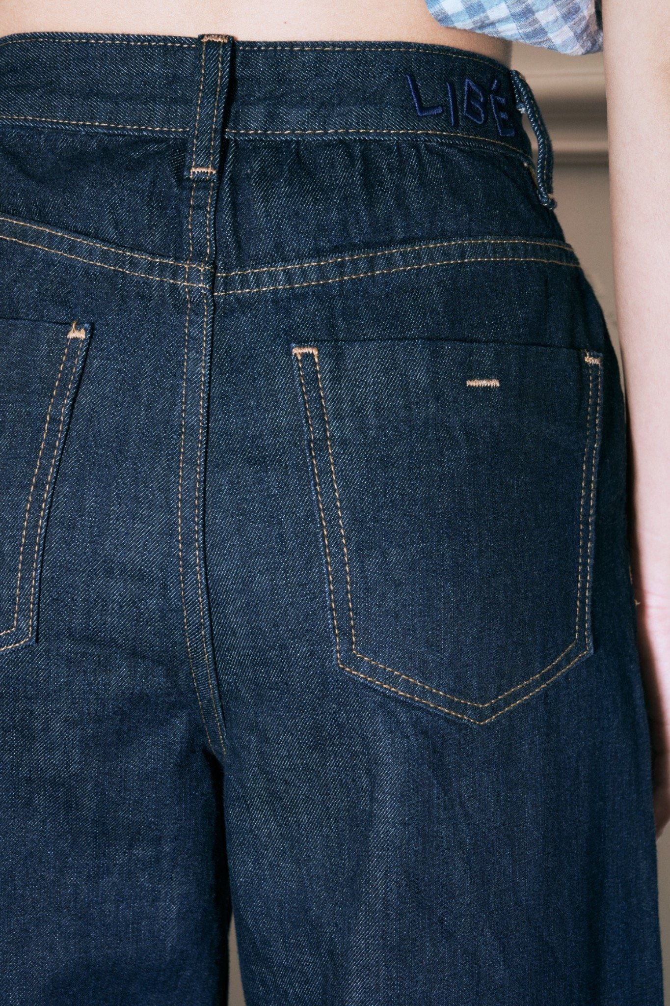  Indigo Straight Leg Jeans 