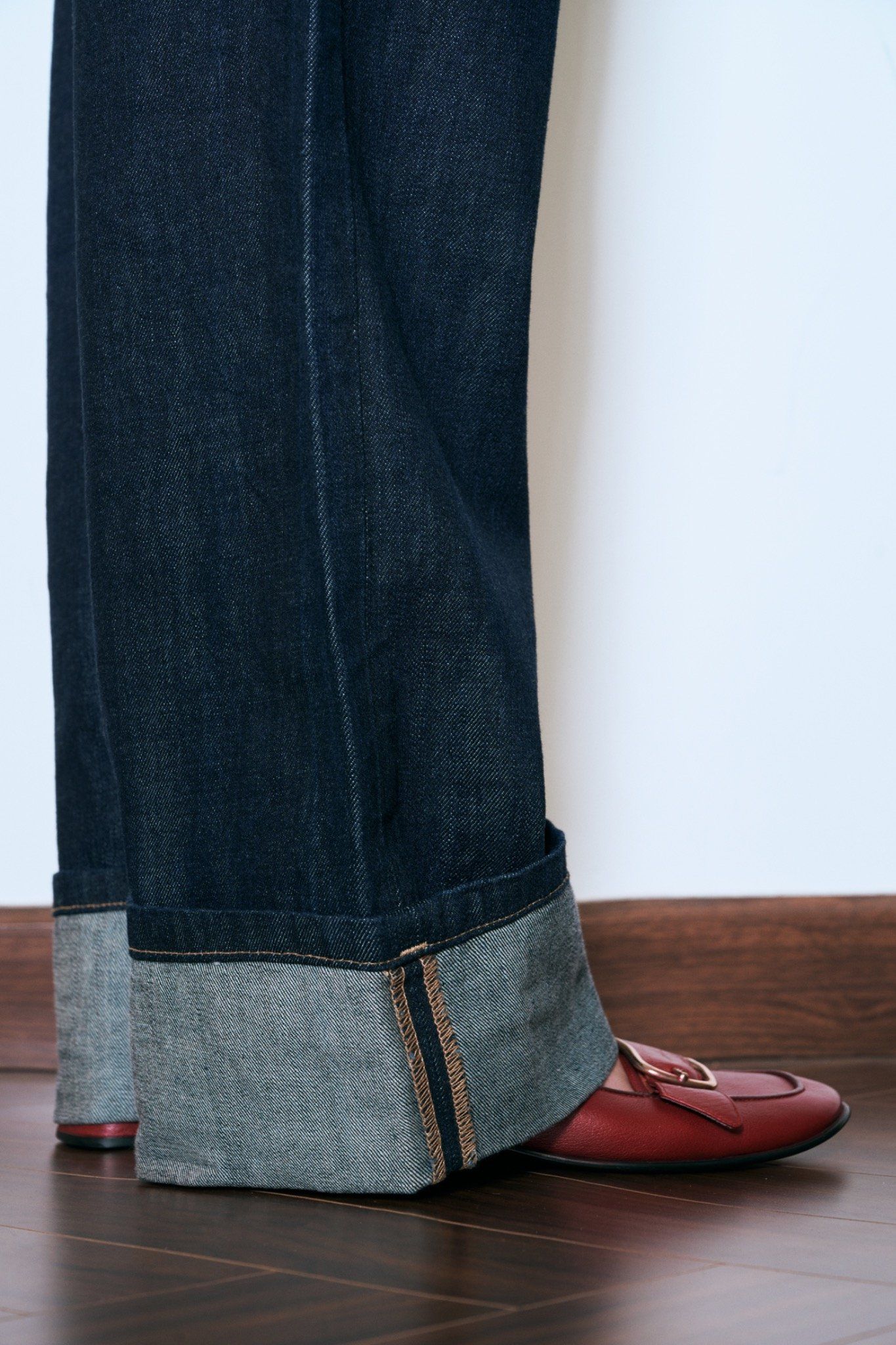  Indigo Straight Leg Jeans 