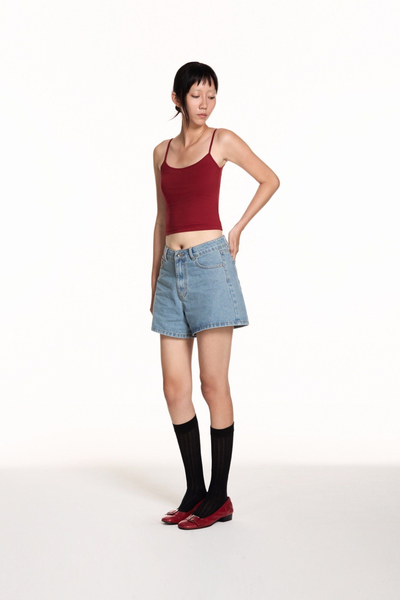  Medium Blue Denim Shorts 