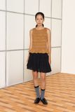  Brown Smocking Top 