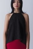 Áo kiểu - Black Halter Neck Top - LIBÉ 6829 